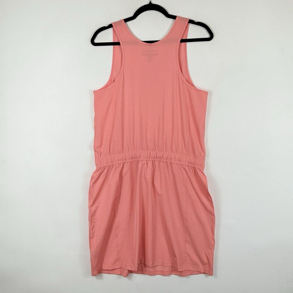 NEW Avalanche Womens Medium Coral Active Lightweight Woven Tank Pockets Dress - Picture 4 of 6